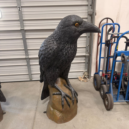 Mystic Night Raven Life Size Statue LM Treasures - H