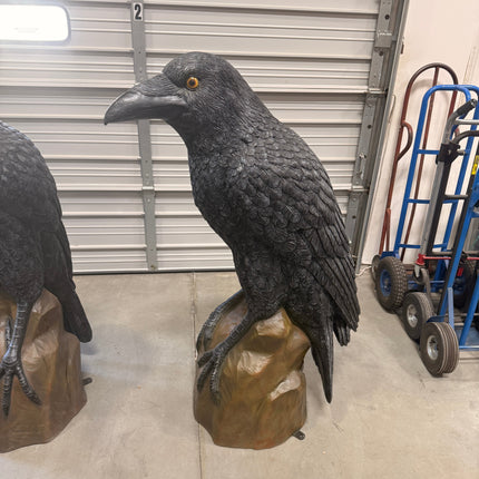 Mystic Night Raven Life Size Statue LM Treasures - H