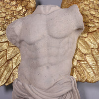 Small Male Angel Wings Wall Decor Statue