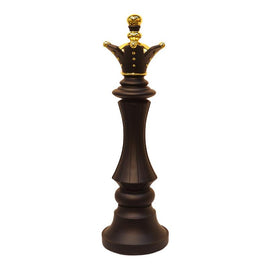 Black Queen Chess Piece Life Size Statue - LM Treasures 