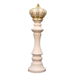 White King Chess Piece Life Size Statue - LM Treasures 