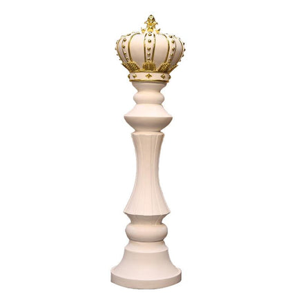 White King Chess Piece Life Size Statue - LM Treasures 