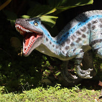 Velociraptor Baby Thunder Dinosaur Life Size Statue - LM Treasures 