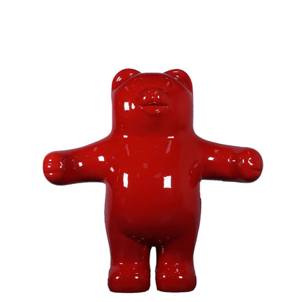 Jumbo Red Gummy Bear Over Sized Statue