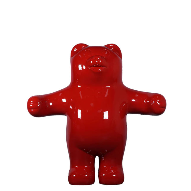 Jumbo Red Gummy Bear Over Sized Statue
