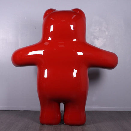 Jumbo Red Gummy Bear Over Sized Statue - LM Treasures 