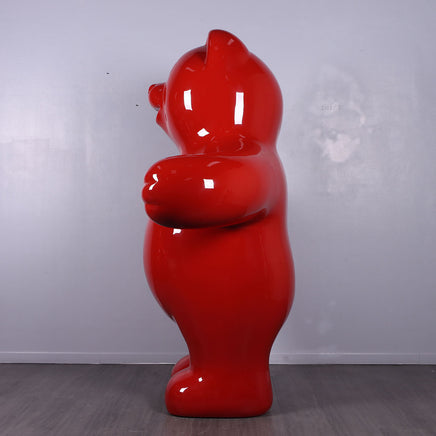Jumbo Red Gummy Bear Over Sized Statue - LM Treasures 