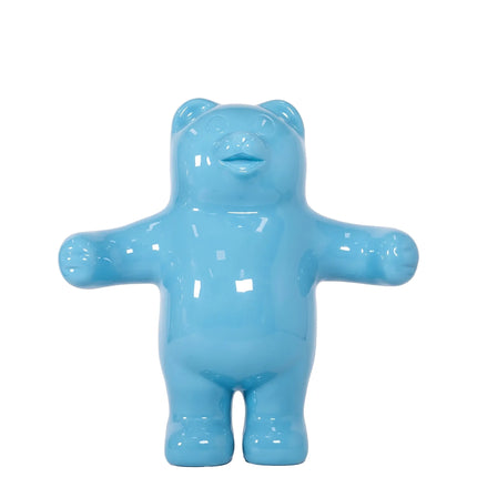 Jumbo Light Blue Gummy Bear Over Sized Statue
