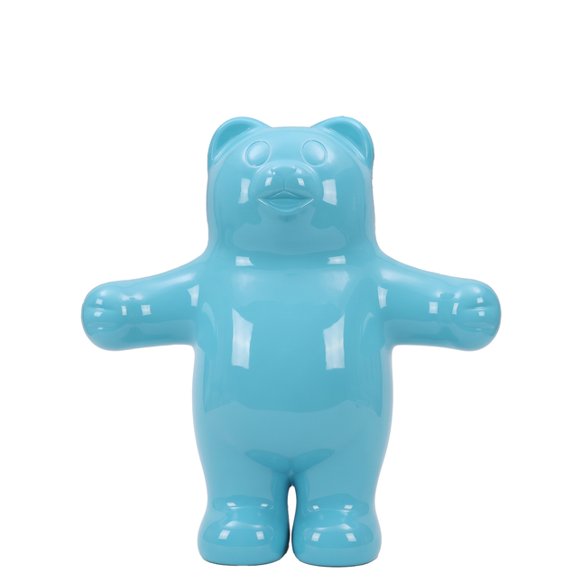 Jumbo Light Blue Gummy Bear Over Sized Statue