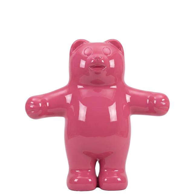 Jumbo Light Pink Gummy Bear Over Sized Statue