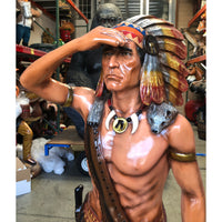 Tobacco Indian Cigar Store Life Size Statue - LM Treasures 