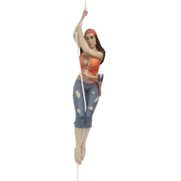Hanging Lady Pirate Climbing Life Size Statue LM Treasures - A