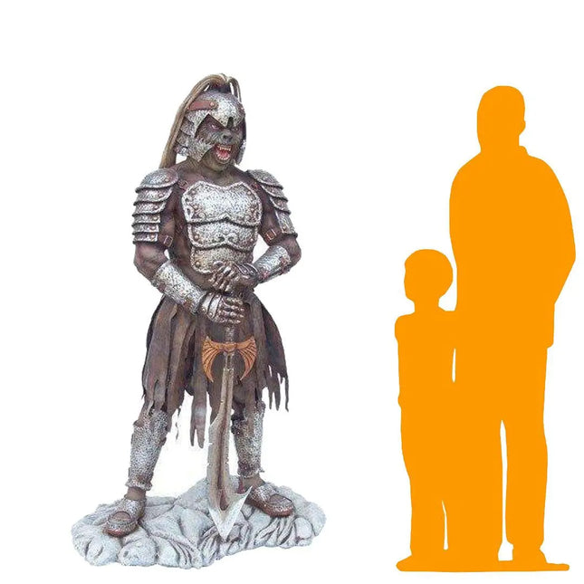 Mythical Soldier Standing Life Size Statue LM Treasures - A