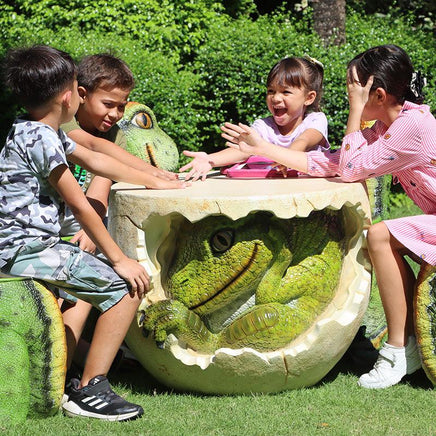 Child's Dinosaur Table Statue - LM Treasures 