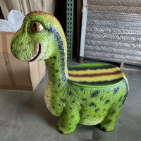 Child's Dinosaur Chair Statue - LM Treasures 