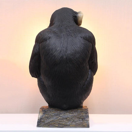 Monkey Chimp Light Table Top Statue - LM Treasures 