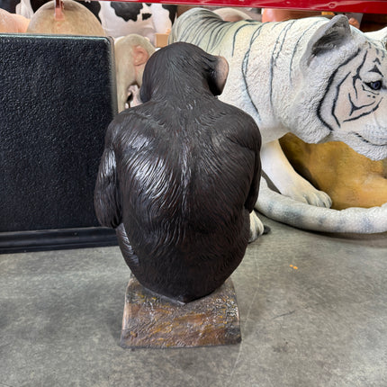 Monkey Chimp Light Table Top Statue