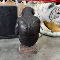 Monkey Chimp Light Table Top Statue