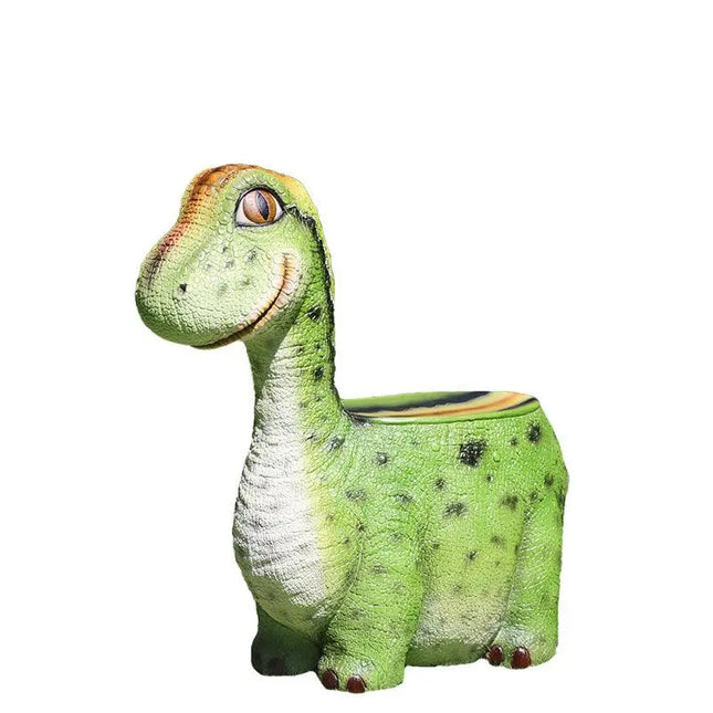 Child's Brachiosaurus Dinosaur Chair Statue LM Treasures - H