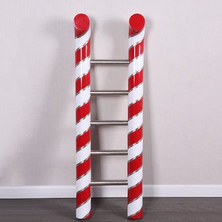 Candy Cane Ladder Over Sized Statue - LM Treasures 