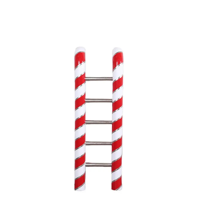 Candy Cane Ladder Over Sized Statue LM Treasures - H