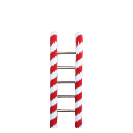 Candy Cane Ladder Over Sized Statue - LM Treasures 