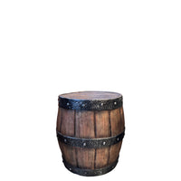 Small Barrel Life Size Statue