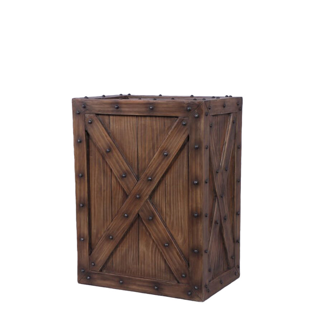 Large Crate Life Size Statue