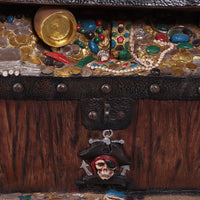 Treasure Chest Pirate's Coffer Statue - LM Treasures 