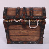 Small Pirate Treasure Chest Statue - LM Treasures 