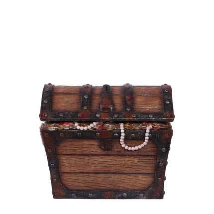 Small Pirate Treasure Chest Statue - LM Treasures 