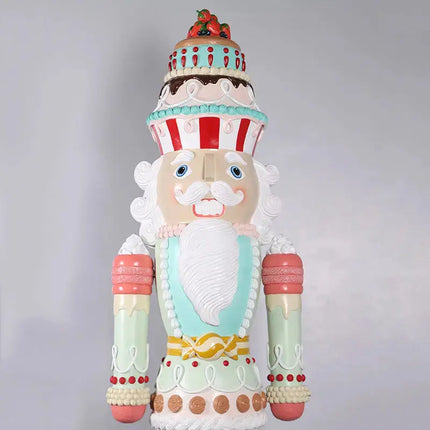 Large 9ft Pastel Nutcracker Candy Cake Statue LM Treasures - H