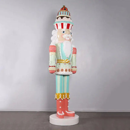 Large 9ft Pastel Nutcracker Candy Cake Statue LM Treasures - H