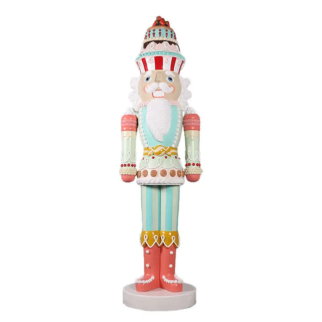 Large 9ft Pastel Nutcracker Candy Cake Statue LM Treasures - H