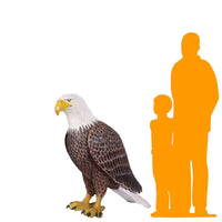 Standing Bald Eagle Life Size Statue - LM Treasures 