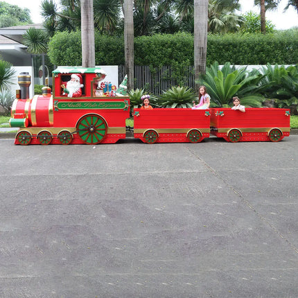 North Pole Express Train Wagon Statue LM Treasures - H