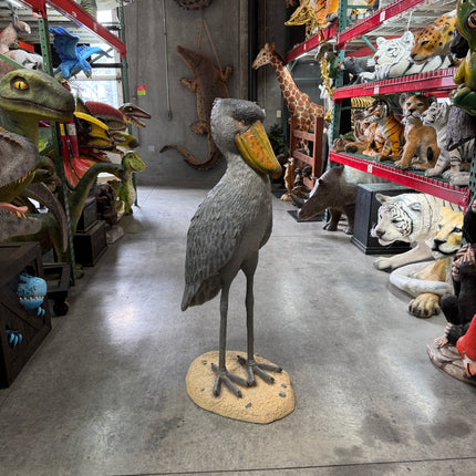 Shoebill Stork Life Size Statue