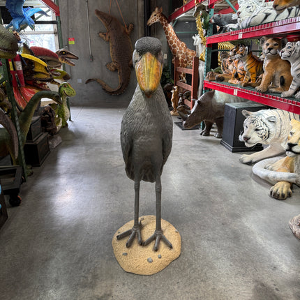 Shoebill Stork Life Size Statue