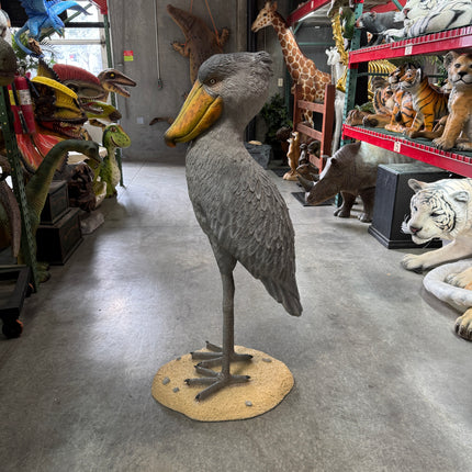 Shoebill Stork Life Size Statue