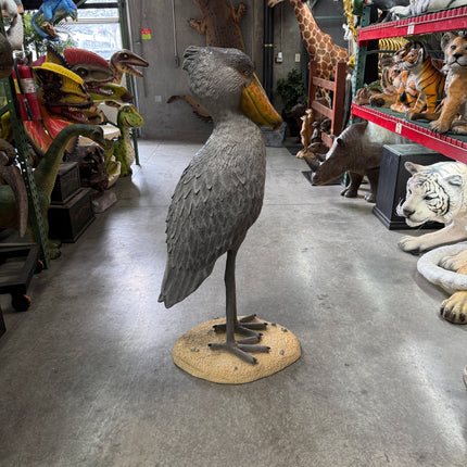 Shoebill Stork Life Size Statue