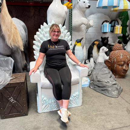 Ice Throne Life Size Statue