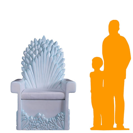 Ice Throne Life Size Statue