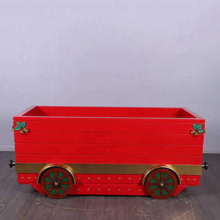 North Pole Express Train Wagon Statue LM Treasures - H