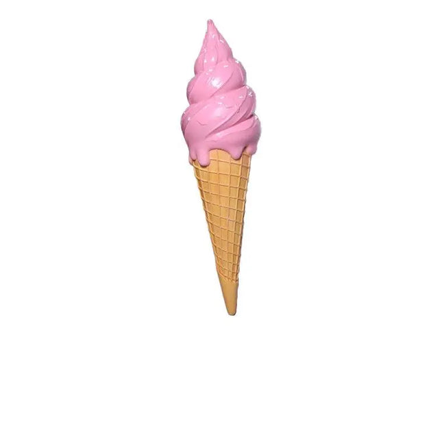 Hanging Strawberry Dipped Ice Cream Twist Statue LM Treasures - H