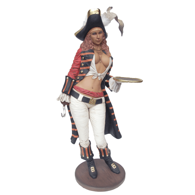 Lady Pirate Butler Life Size Statue - LM Treasures 