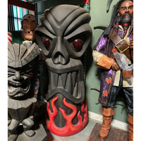 Large Fire Tiki Life Size Statue - LM Treasures 