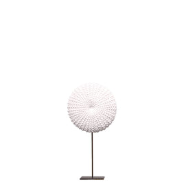 Medium Sea Urchin on Stand Stone Statue