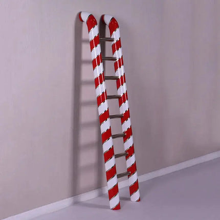Large Candy Cane Ladder Statue LM Treasures - H