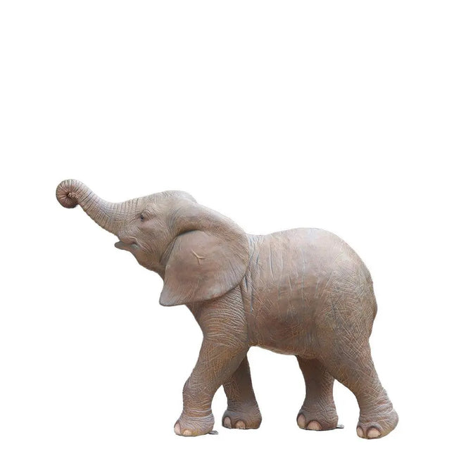 Walking Baby Elephant Calf Statue LM Treasures - H