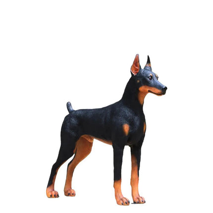 Doberman Dog Life Size Statue LM Treasures - H